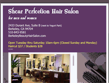 Tablet Screenshot of berkeleybeautyhairsalon.com
